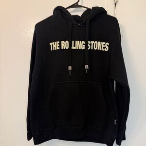 The Rolling Stones Black Hoodie Sweater